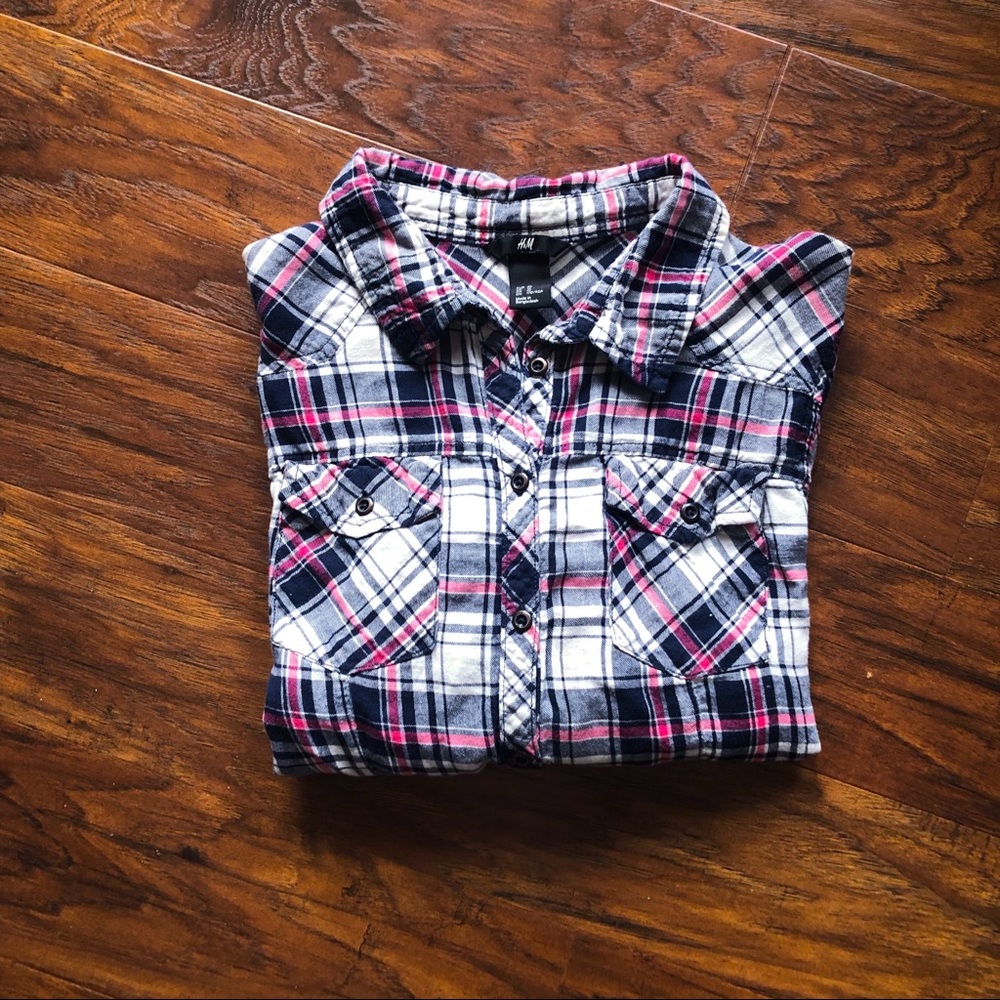 | H&M | Plaid Shirt - Picture 3 of 7